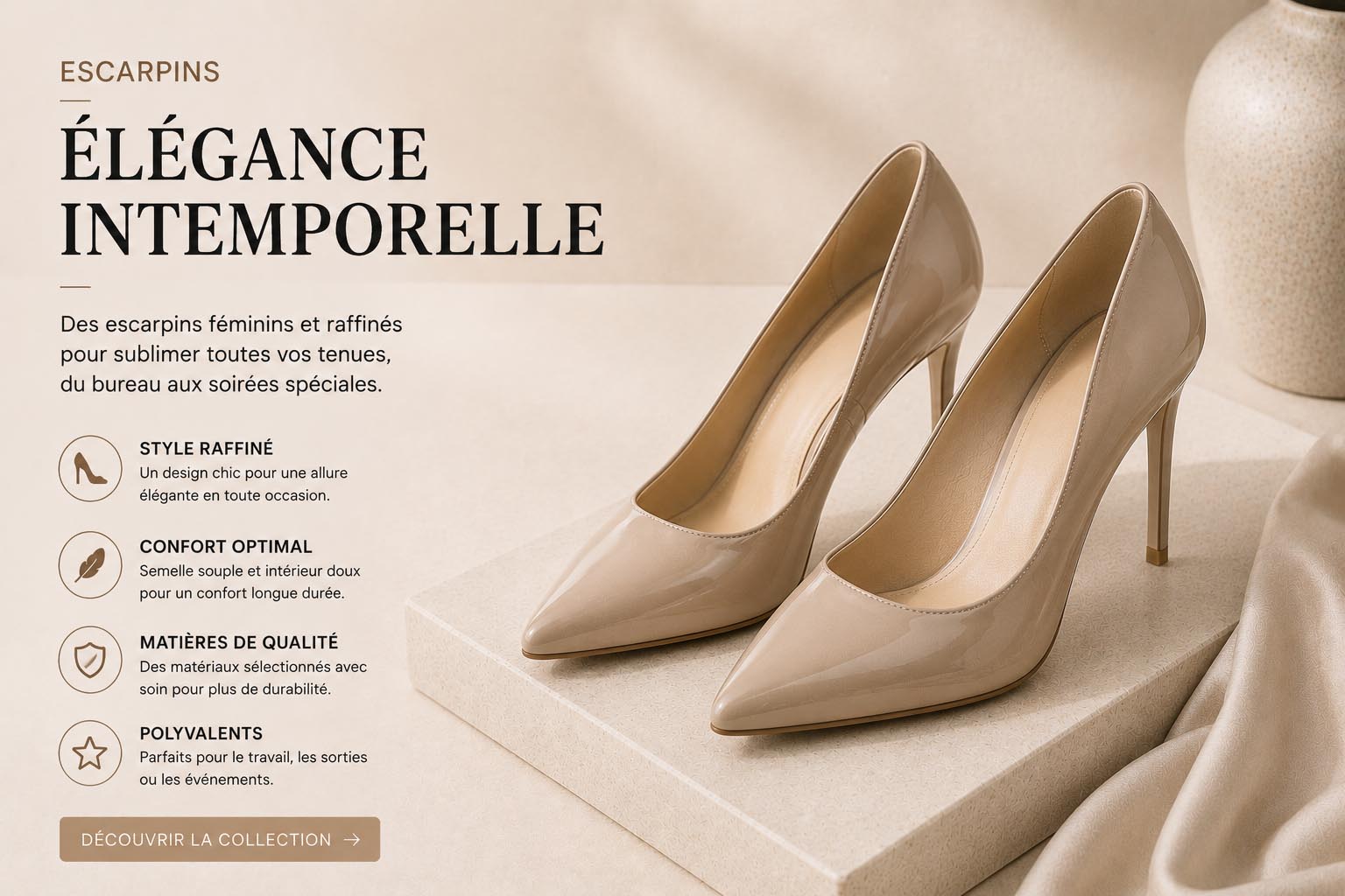 Escarpins femme Tifano