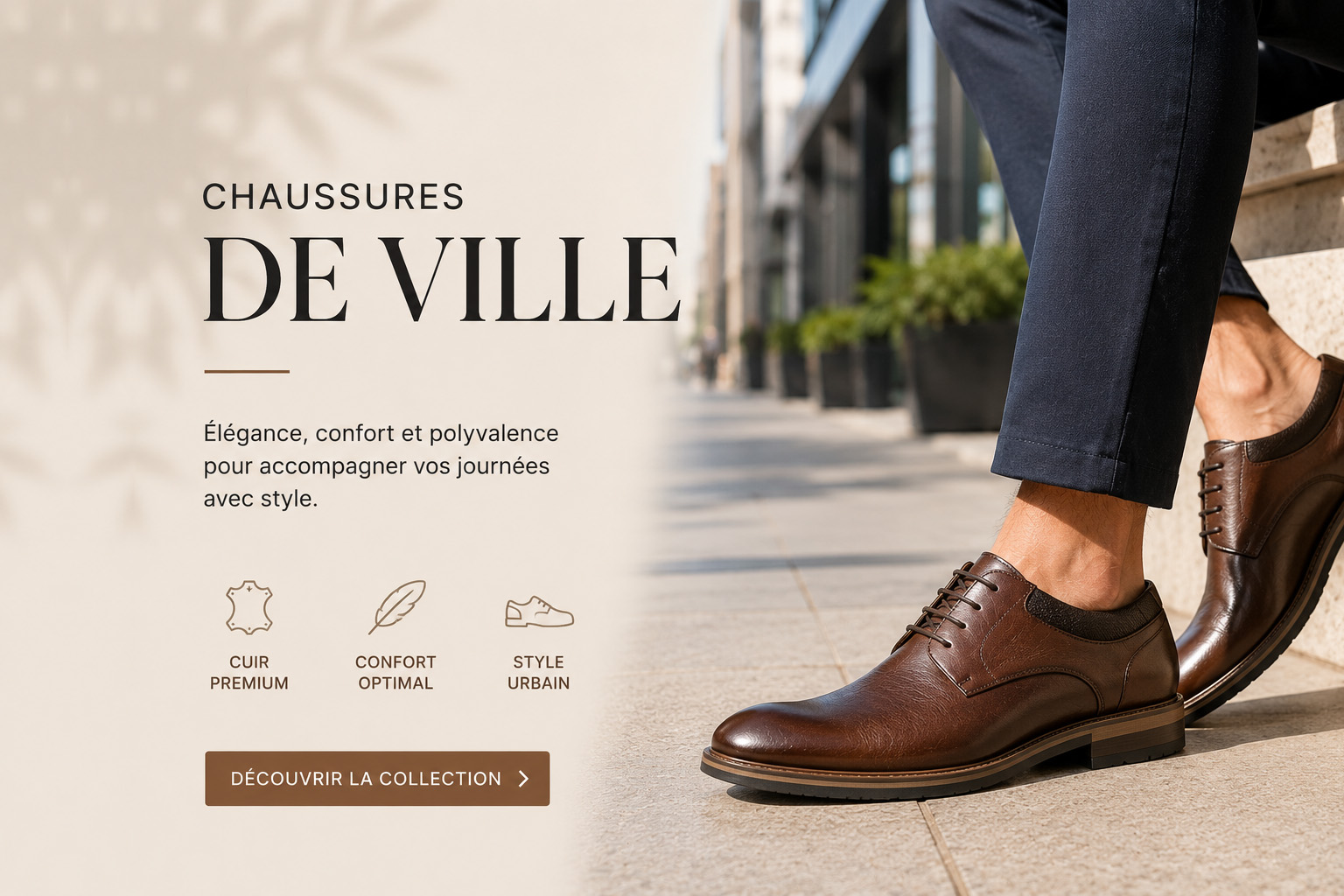 chaussure de ville pour homme Tifano