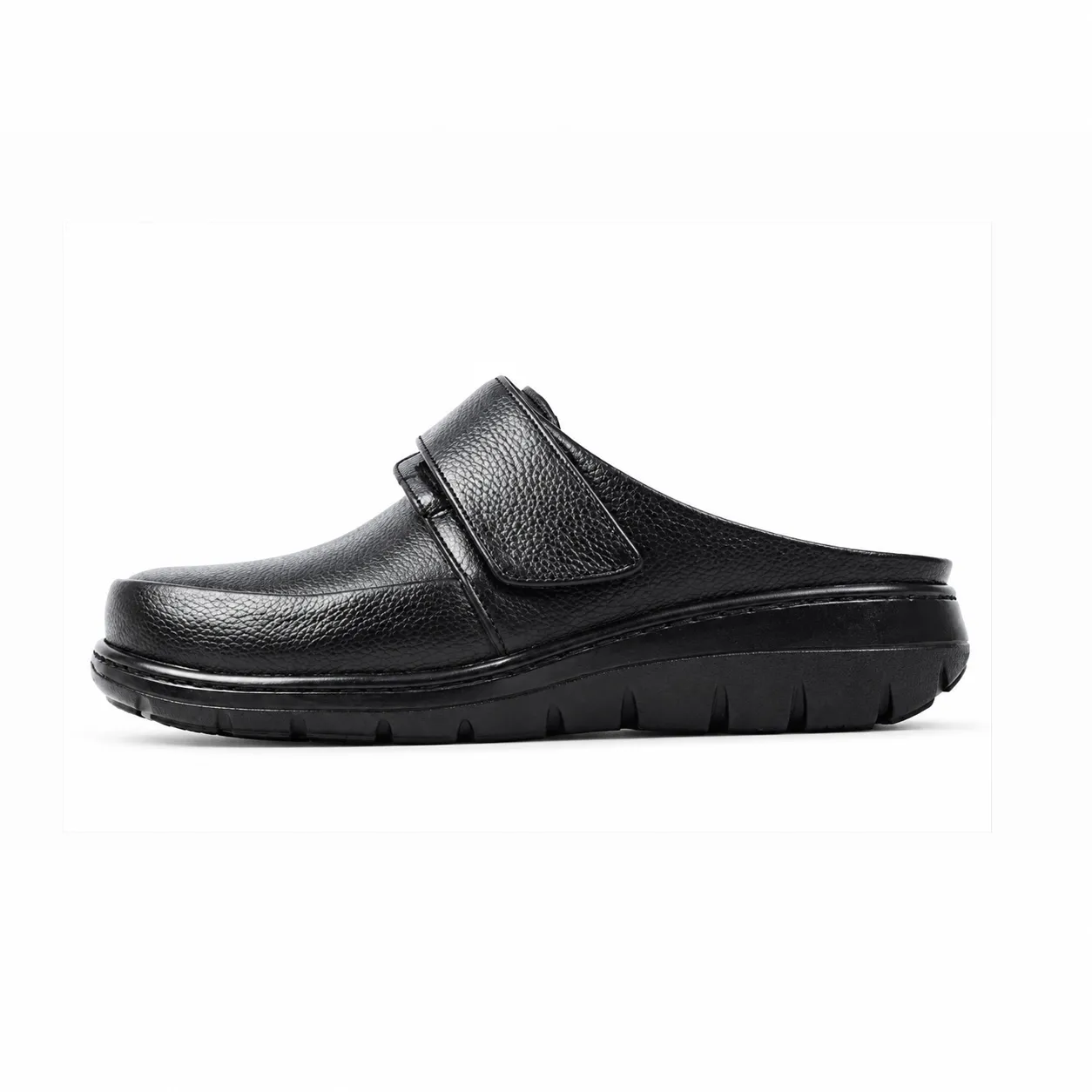 Sabot pour femme s010-1 noir cuir ..........
