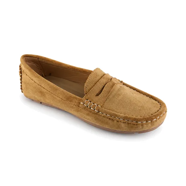 Mocassin pour femme M2023 beige daim ...........