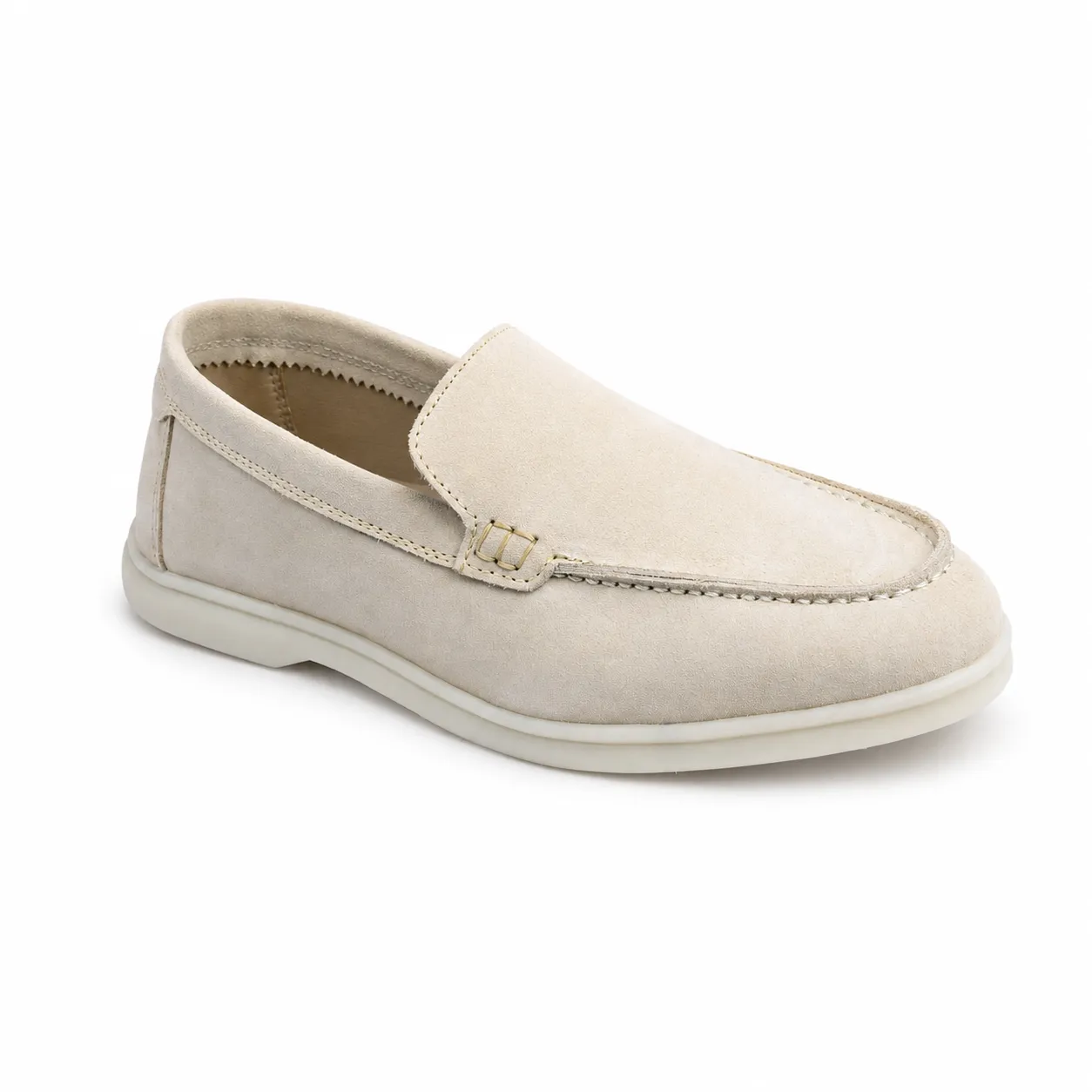 Mocassin pour homme 112 Beige daim .......... 