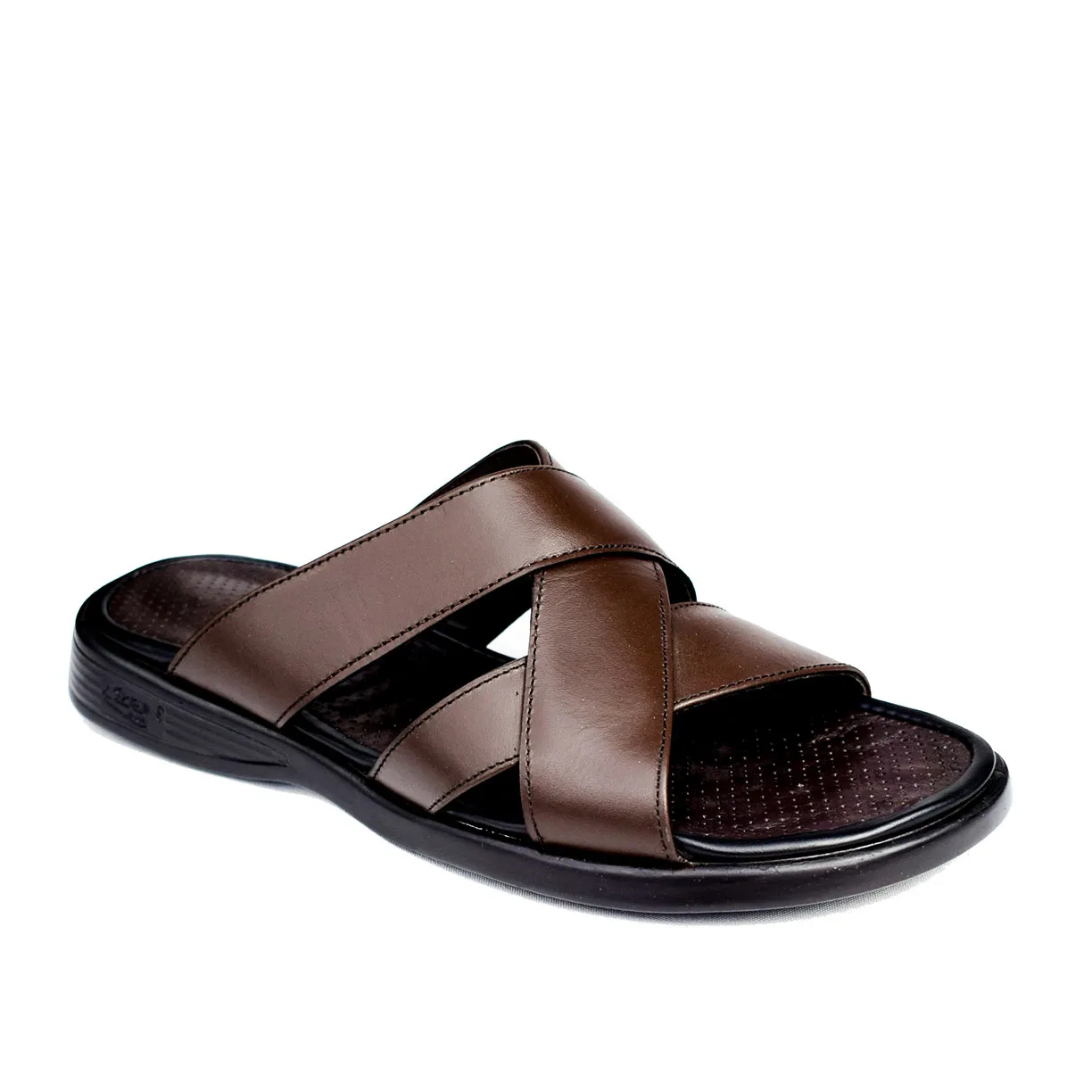 Sandale pour homme 216 marron cuir 