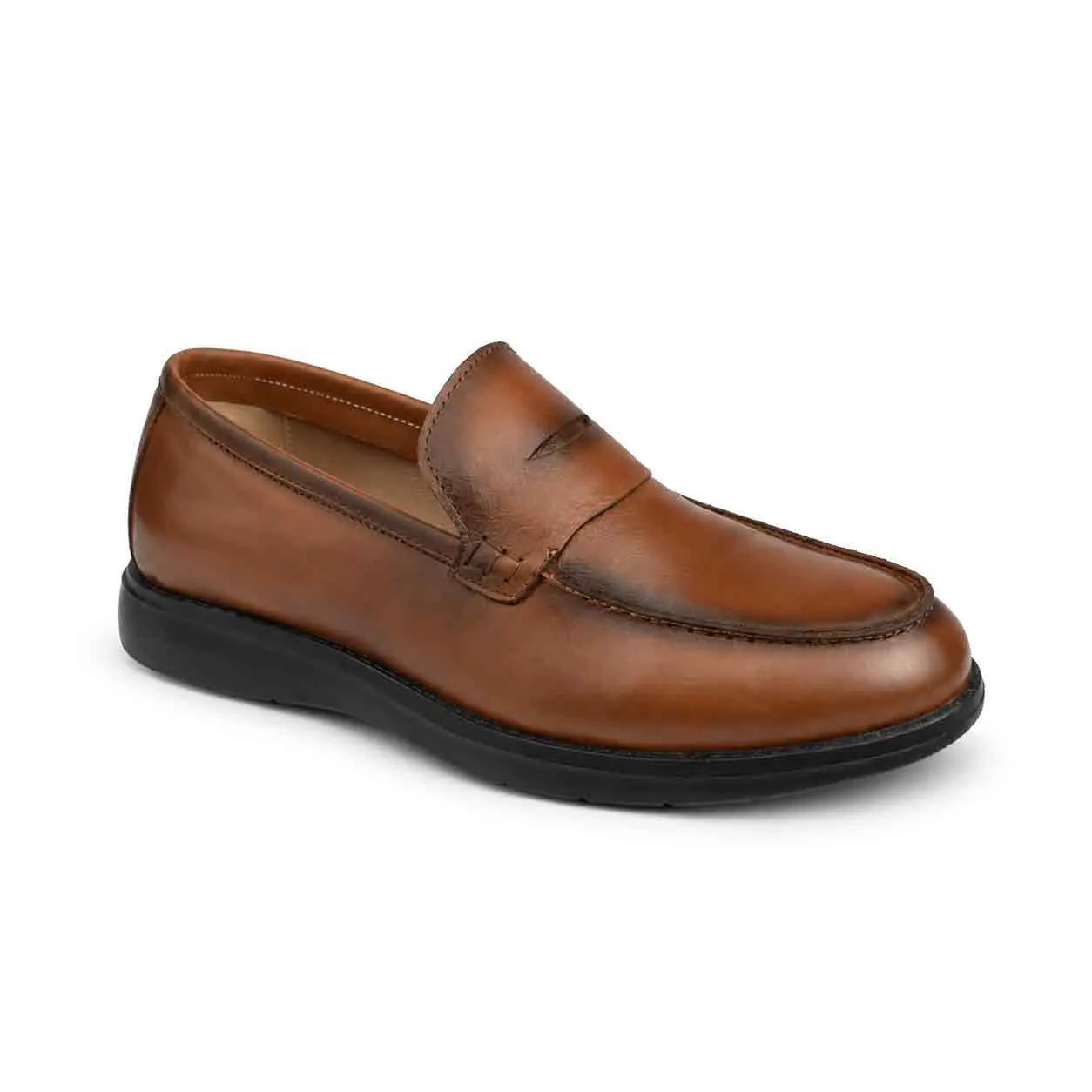 Mocassin pour homme 209 marron cuir 