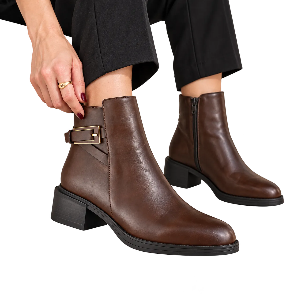Bottine pour femme BT-SOL3241 noir