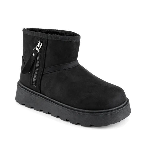  pantoufle compense pour femme  lc 2-1029 noir 