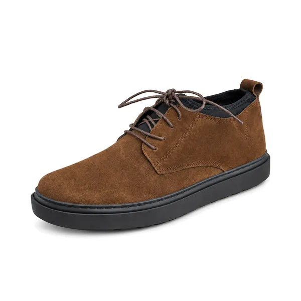Chaussure de ville homme 053 marron daim  ....    miniature
