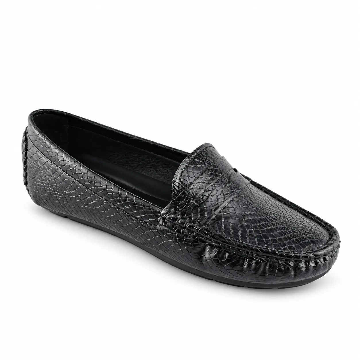 Mocassin pour femme M2023-1 noir...........   miniature