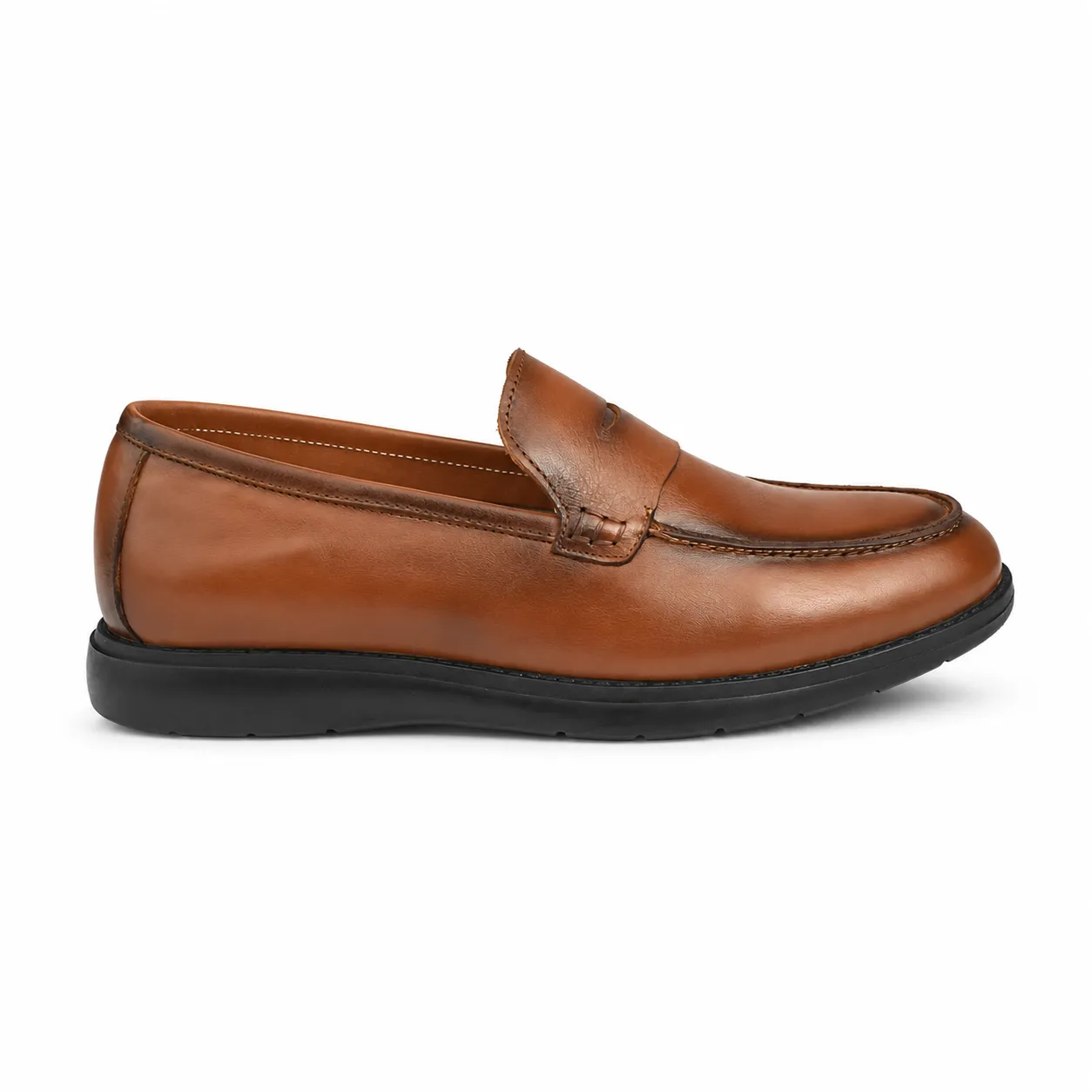Mocassin pour homme 209 marron cuir  miniature
