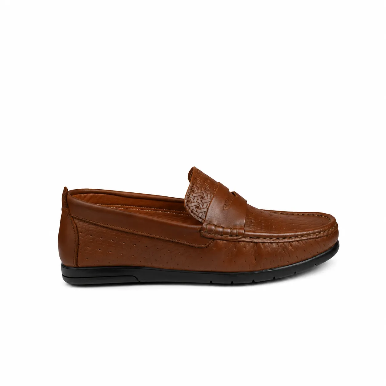 Mocassin pour homme 010 tabac cuir     miniature