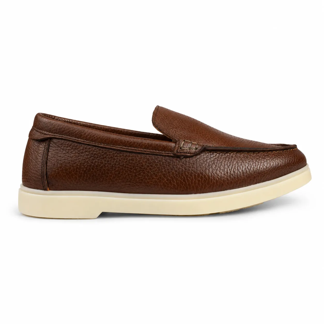 Mocassin pour homme 112 marron cuir  miniature