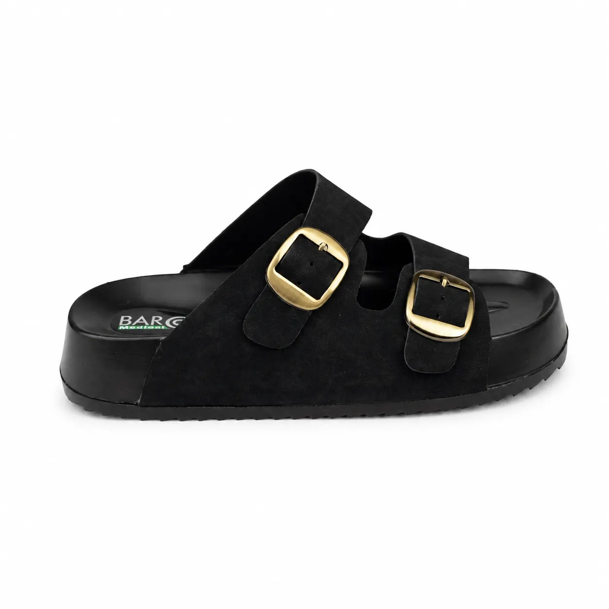 Sandale Compense pour femme 1005 noir miniature