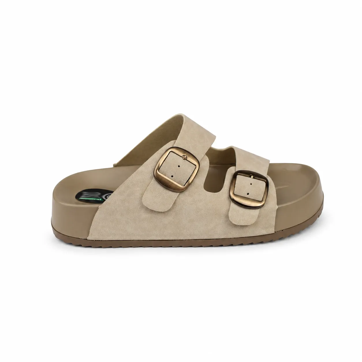 Sandale Compense pour femme 1005 beige miniature