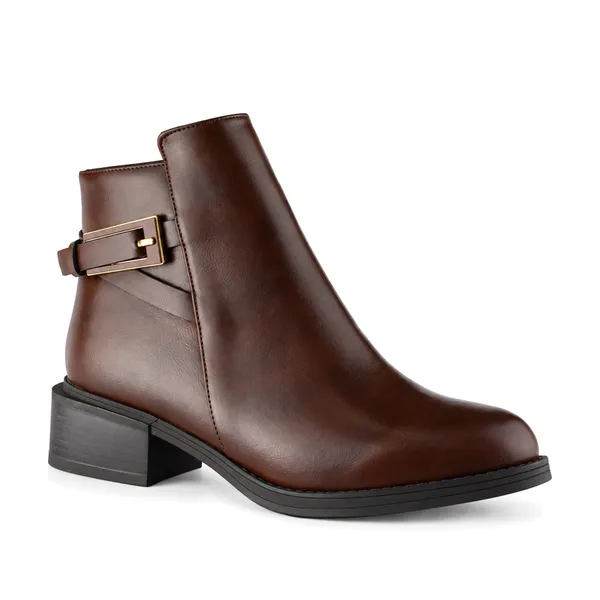 Bottine pour femme BT-SOL3241 noir miniature