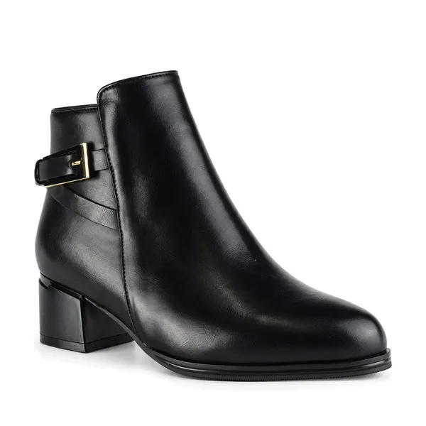 Bottine pour femme BT-HL 1423 noir miniature