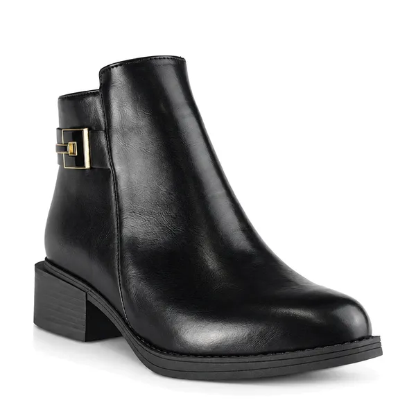 Bottine pour femme MR-SOL5678 noir  miniature