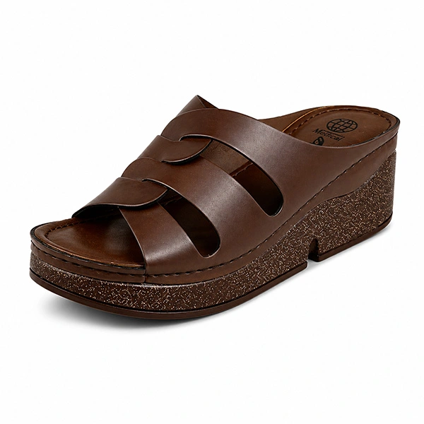 Sandale componse Confort pour femme 1006 marron miniature