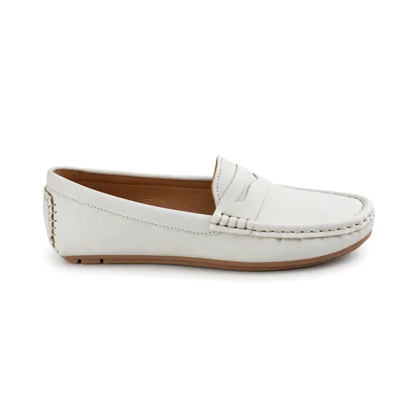 Mocassin pour femme M2024 blanc...........   miniature