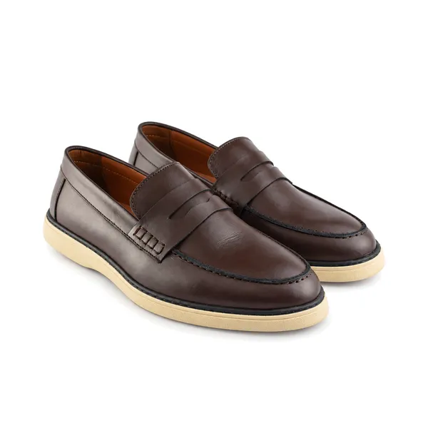 CHAUSSURE HOMME CONFORT+ 014 marron cuir miniature