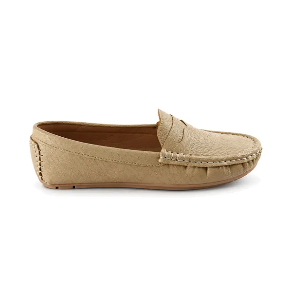 Mocassin pour femme M2023-1 beige  ...........  miniature