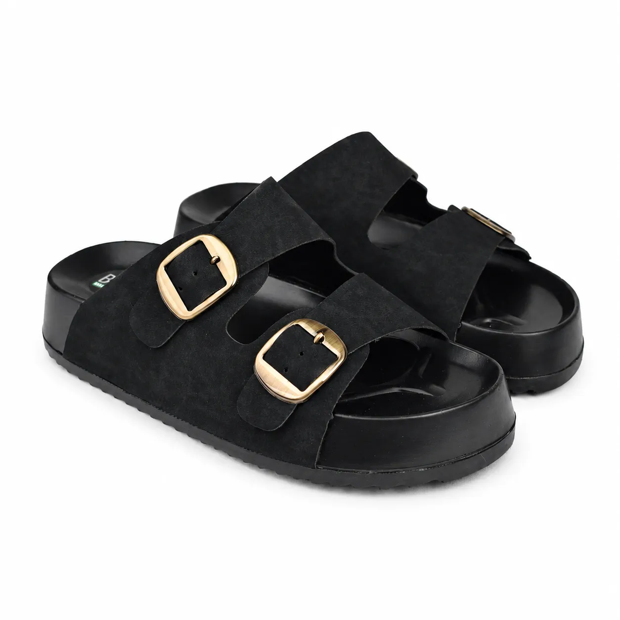 Sandale Compense pour femme 1005 noir miniature