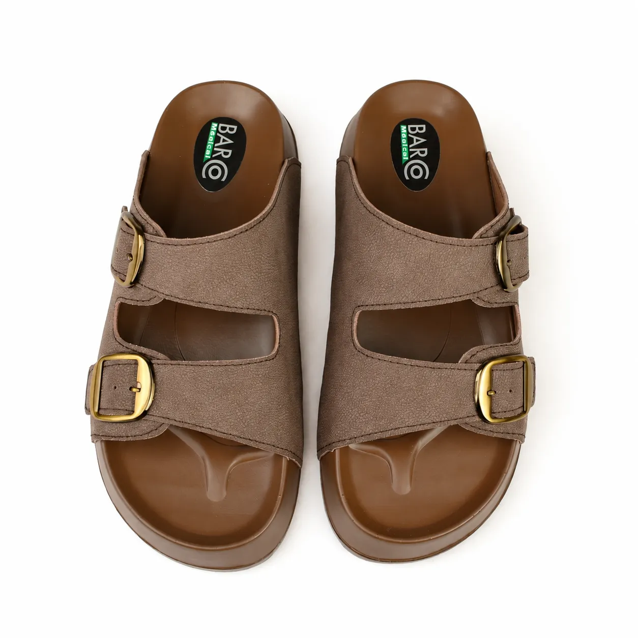 Sandale Compense pour femme 1005 marron miniature