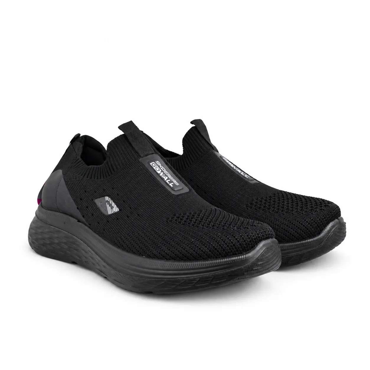 Espadrille ballerine pour femme LX-34 Noir miniature