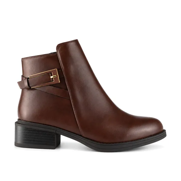 Bottine pour femme BT-SOL3241 noir miniature
