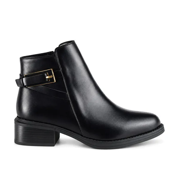 Bottine pour femme BT-SOL3241 noir miniature