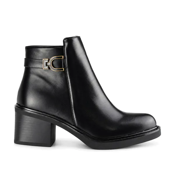 Bottine pour femme TF-SOL1234 noir  miniature