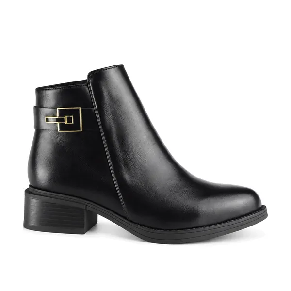 Bottine pour femme MR-SOL5678 noir  miniature