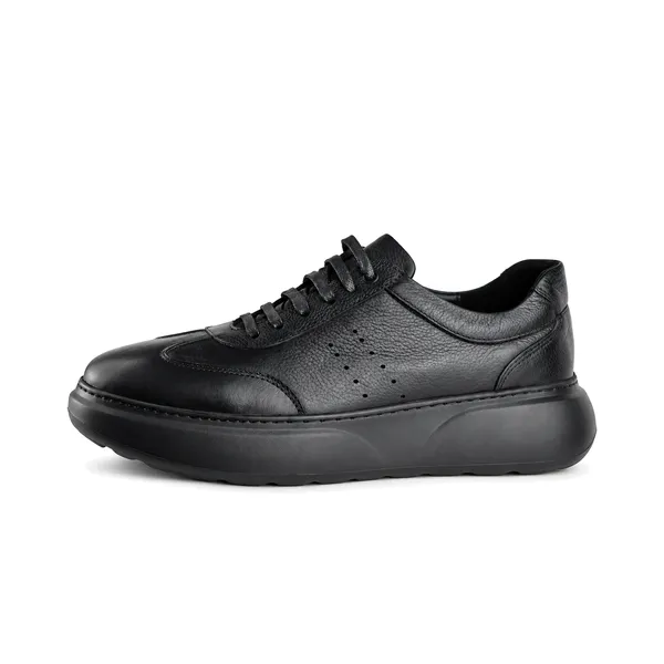 Basket pour homme 171 noir cuir   miniature