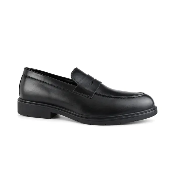 CHAUSSURE HOMME confort 033 NOIR CUIR  miniature