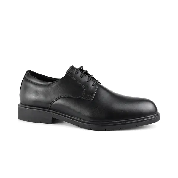 CHAUSSURE HOMME 032-3 NOIR CUIR   miniature