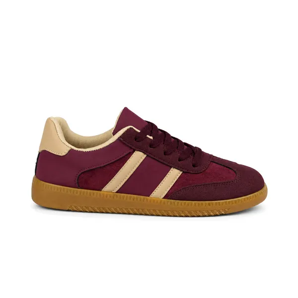 Basket sneakers pour femme k-1 bordeaux miniature