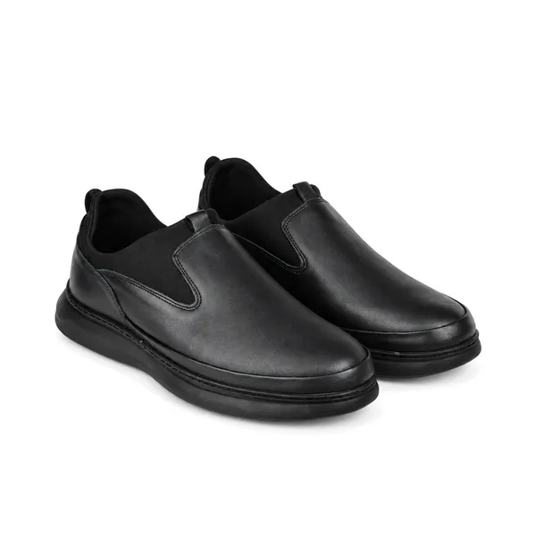CHAUSSURE CONFORT 903 NOIR CUIR .......... homme miniature