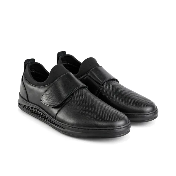 Chaussure pour homme 287 noir cuir ........... miniature
