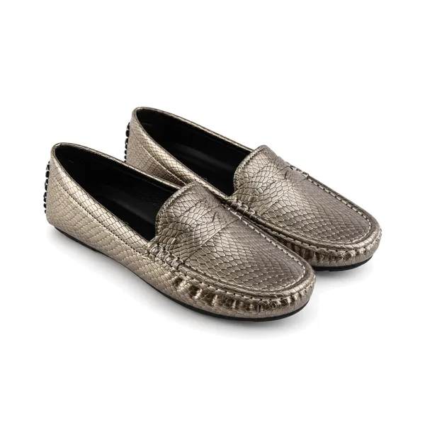 Mocassin pour femme M2023-1 gris nickel ...........    miniature
