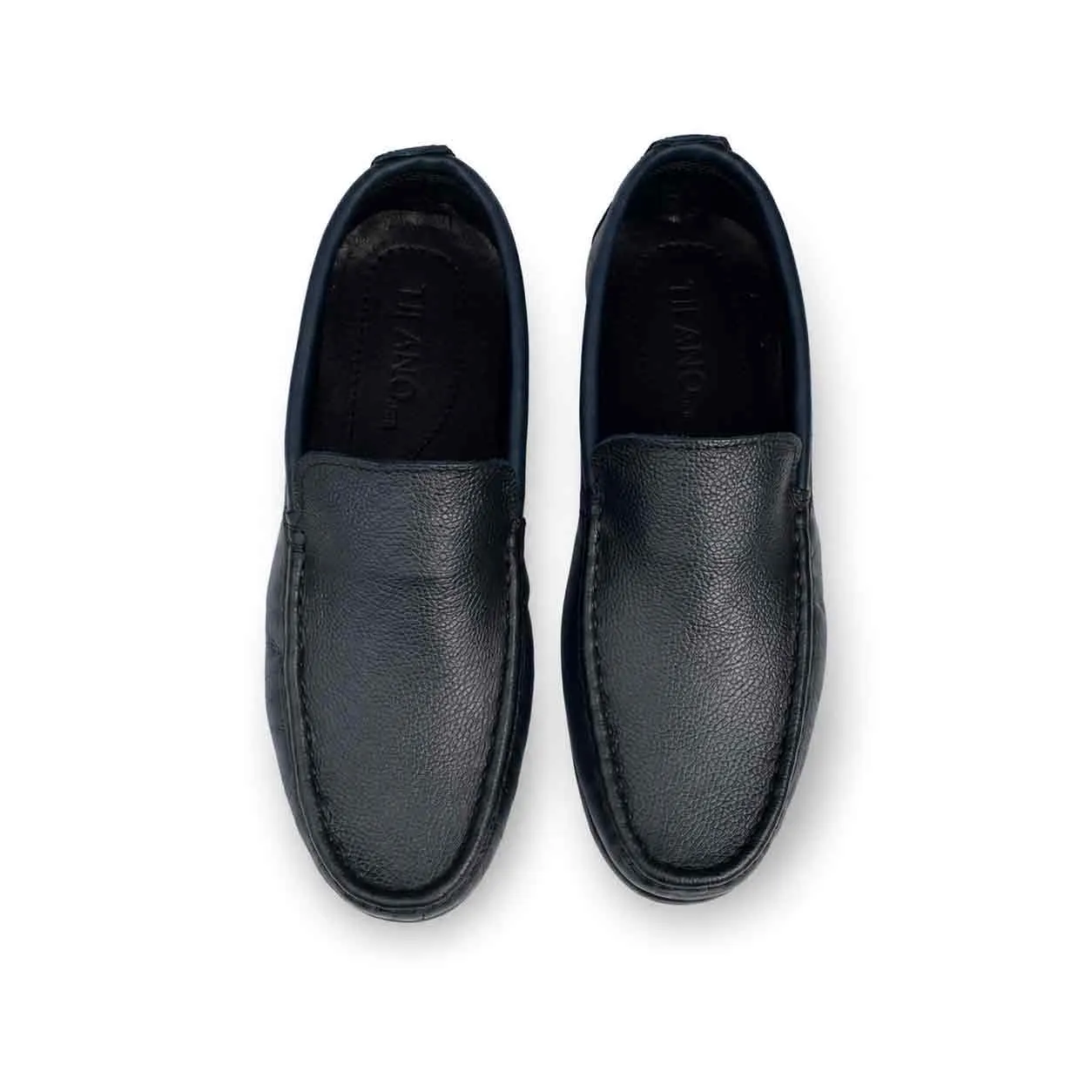 Mocassin pour homme 009 gris cuir    miniature