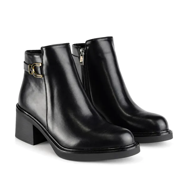Bottine pour femme TF-SOL1234 noir  miniature