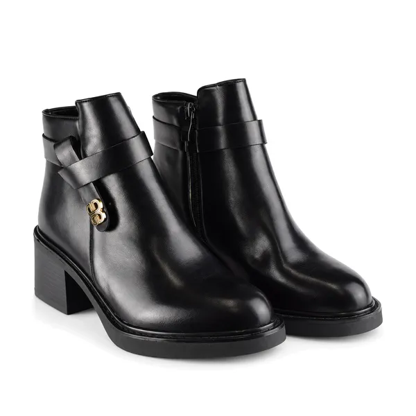 Bottine pour femme BB-SOL3322 NOIR miniature