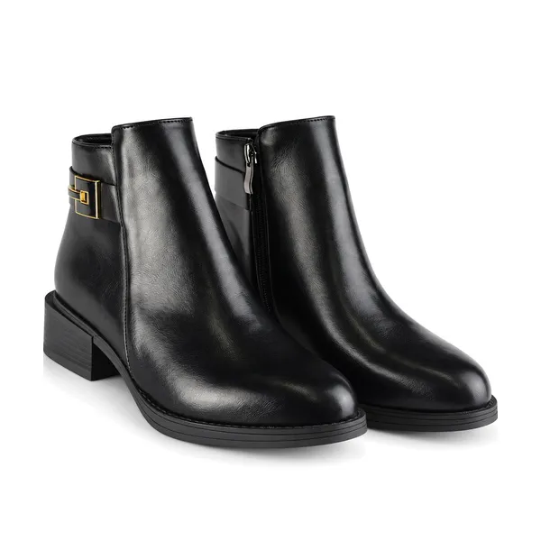 Bottine pour femme MR-SOL5678 noir  miniature