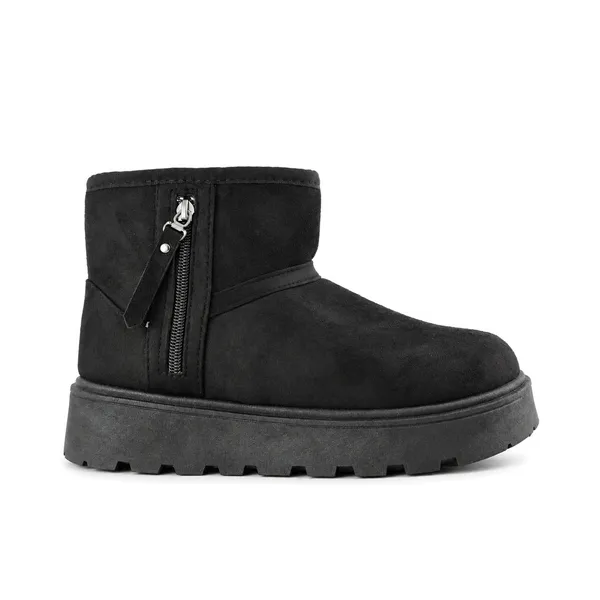  pantoufle compense pour femme  lc 2-1029 noir  miniature