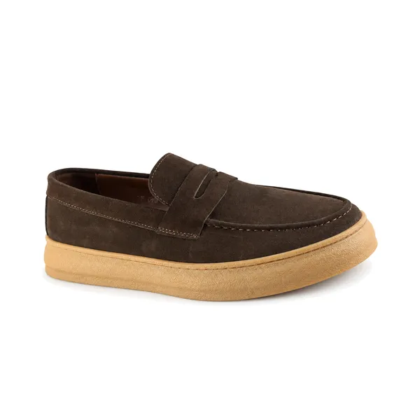 CHAUSSURE HOMME CONFORT+ 09-2 marron daim miniature