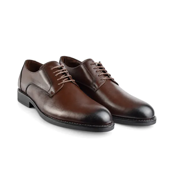 Chaussure homme 101-2 marron cuir miniature