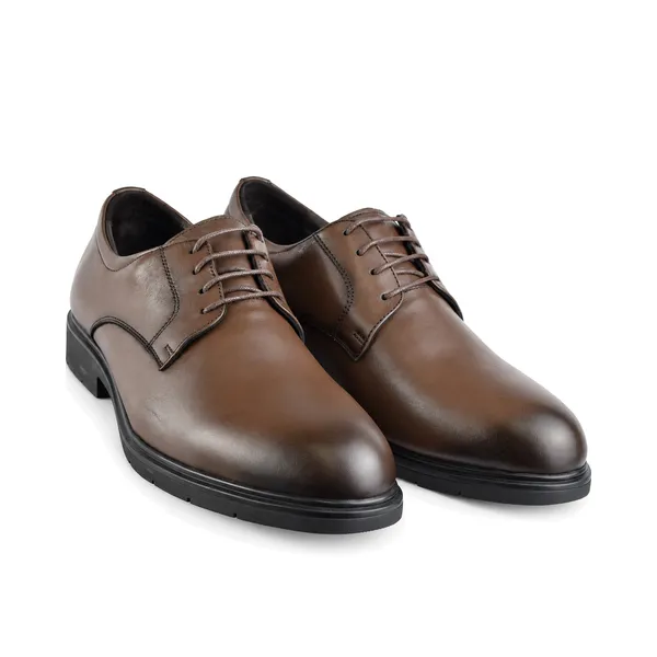 Chaussure homme 032-3 marron cuir  miniature