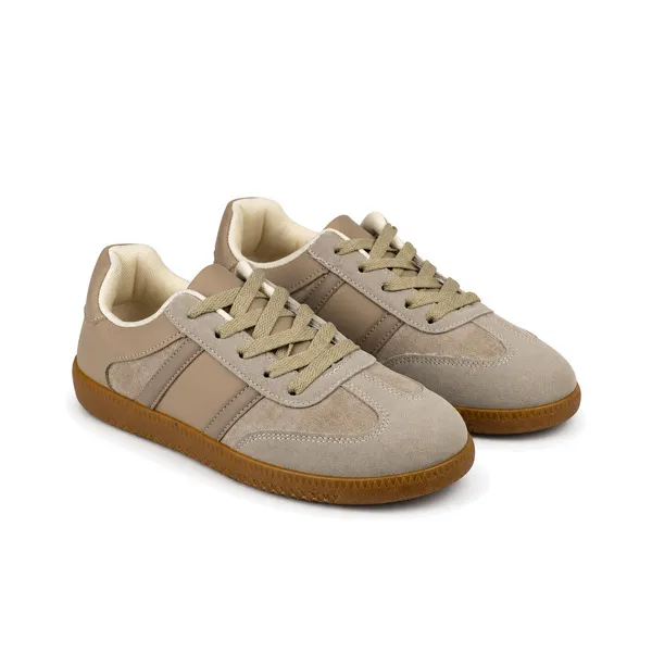 Basket sneakers pour femme k-1 beige miniature