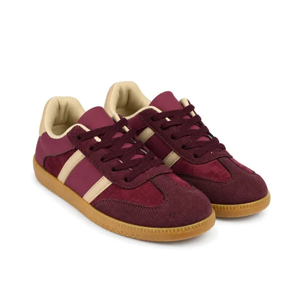 Basket sneakers pour femme k-1 bordeaux miniature