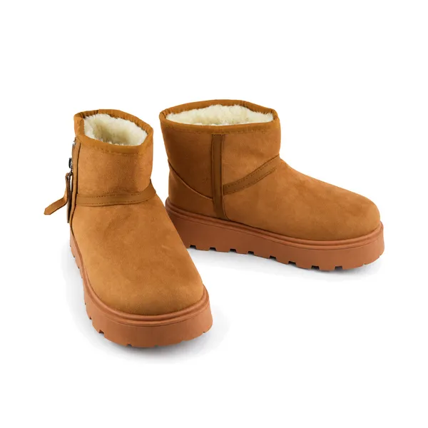  pantoufle compense pour femme  lc 2-1029 tabac miniature