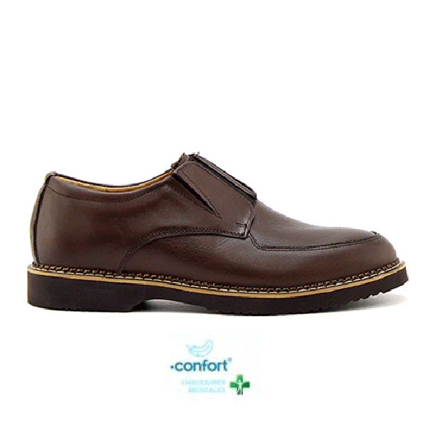 CHAUSSURE HOMME CONFORT+ 121 marron .... Chaussures confort Maroc