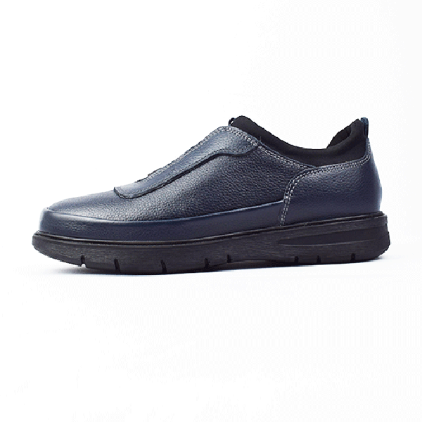 CHAUSSURE CONFORT 905 BLEU CUIR   .......... Chaussures confort Maroc